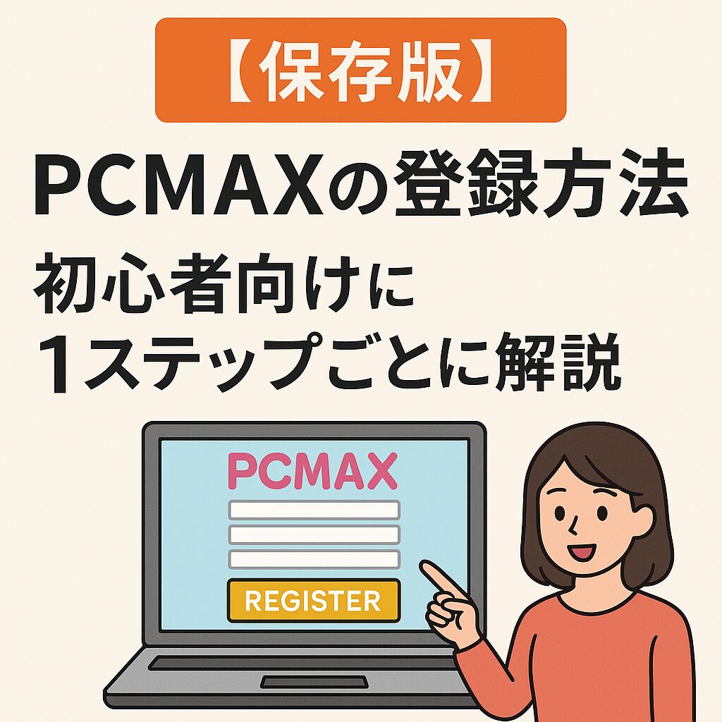 【保存版】PCMAXの登録方法を初心者向けに1ステップごとに解説